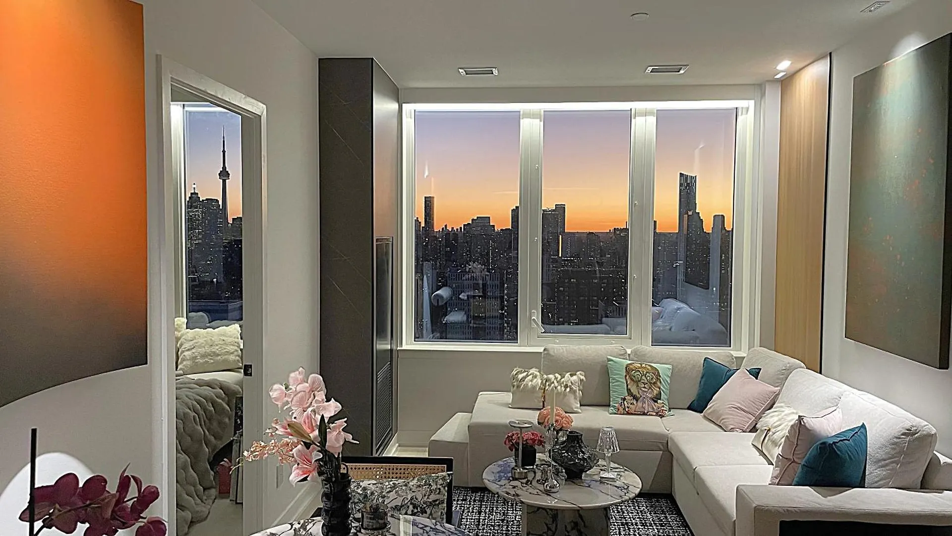 Aparthotel Deluxe Penthouse Two Bedrooms Suites Skyline Cn Tower Lakeview Dt Toronto